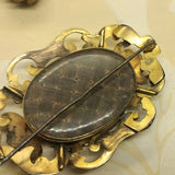 victorian lover's eye brooch
